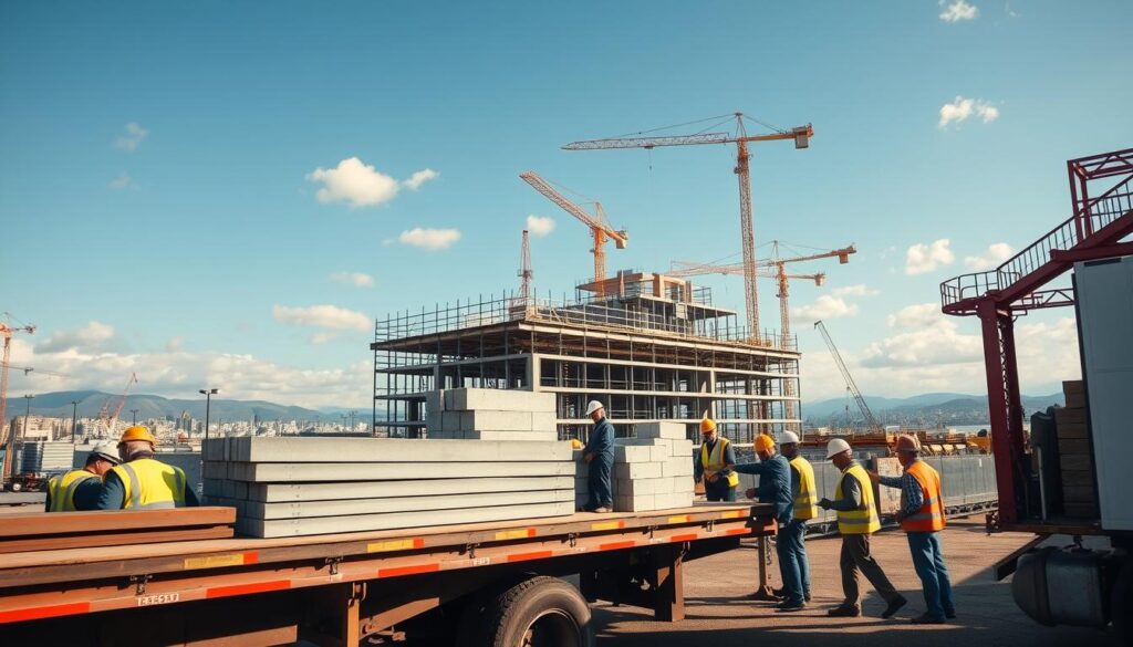 commercial construction delivery